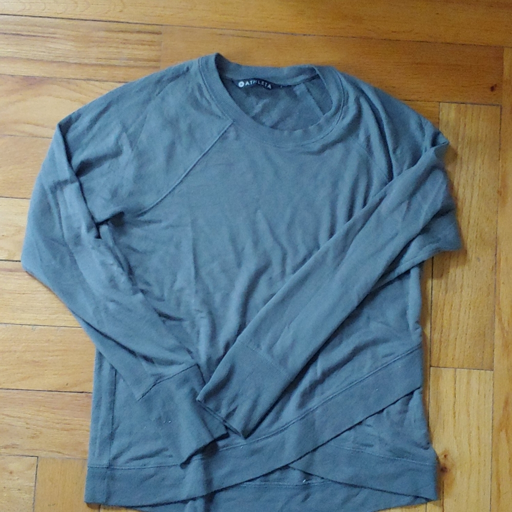 Criss cross sweatshirt